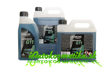 Antifreeze G11 chladiaca kvapalina - koncentrát CARLINE 10L