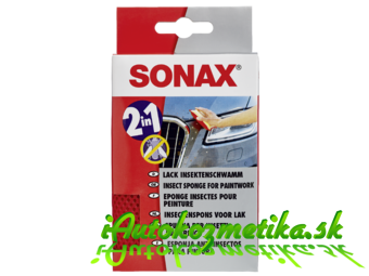 Špongia na odstránenie zvyškov hmyzu 2V1 SONAX SoftCleaner