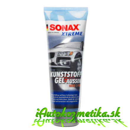 SONAX Xtreme - Ošetrenie vonkajších plastov - gél 250ml