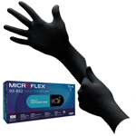 Nitrilové rukavice ANSELL 93-852 MICROFLEX® - Čierne veľ. XL 100ks