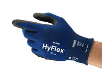 Ochranné rukavice HyFLEX nitrilové / nylon / spandex L 12párov