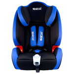 Autosedačka SPARCO 9-36Kg, čierno-modrá.