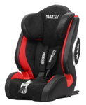 Autosedačka SPARCO 9-36kg ISOFIX - Čierno-červená SPCF1000KI-RD