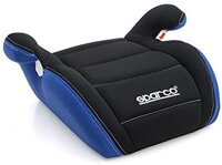 Detský podsedák SPARCO 15-36Kg - Čierno-modrý
