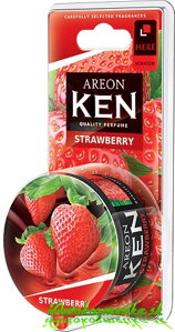 AREON Ken - Strawberry - osviežovač vzduchu.