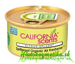 California Scents CITRUS SPLASH - vôňa do auta.