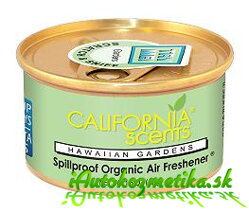 California Scents HAWAIIAN GARDENS - vôňa do auta.