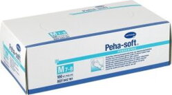 Latexové rukavice M biele Peha-soft® powderfree 100Ks