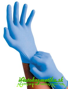 Nitrilové rukavice L modré 100Ks COLAD 530900