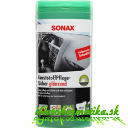 Čistiace utierky na plasty - lesklé SONAX 25Ks