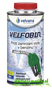 Velvana Velfobín proti zamrznutiu vody v benzíne 450ml