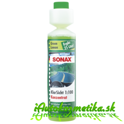 Letný koncentrát pre ostrekovače Zelený citrón 1:100 SONAX 250ml