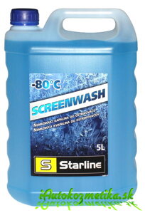 Nemrznúca zmes ostrekovačov STARLINE Screenwash -80°C 5L