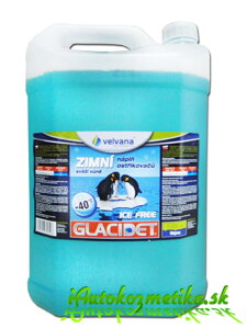 VELVANA GLACIDET ICE FREE -40 °C Zimná zmes ostrekovač - 5L