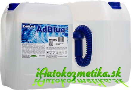 AD BLUE kvapalina CARLINE 10L + lievik