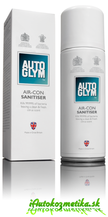 AUTOGLYM Air-Con Sanitiser Cleaner - Čistič klimatizácie 150ml AS150