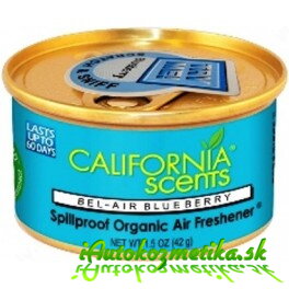 California Scents BEL-AIR BLUEBERRY - vôňa do auta.