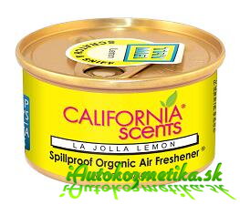 California Scents LA JOLLA LEMON - vôňa do auta.