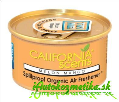 California Scents MELON MANGO - vôňa do auta.