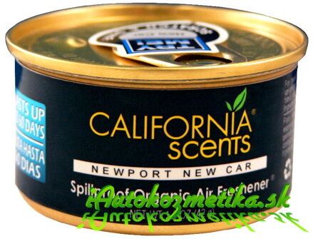 California Scents NEWPORT NEW CAR - vôňa do auta.