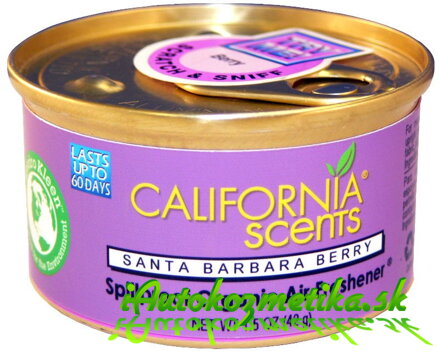 California Scents SANTA BARBARA BERRY - vôňa do auta.