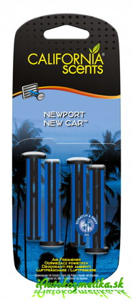 California Scents Vent Sticks New Car 34-035