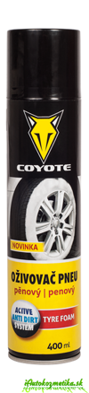 COYOTE - Oživovač pneumatík penový 400ml