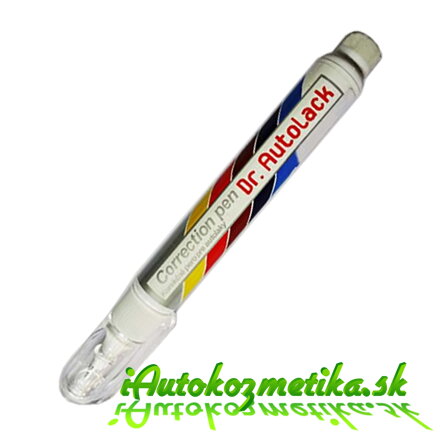 Korekčné pero na opravu autolaku Dr. AUTOLACK - Biela Metalíza