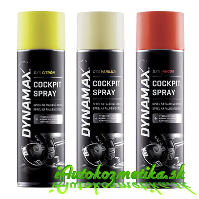 Sprej na palubnú dosku CITRÓN DXI1 - DYNAMAX 500ml