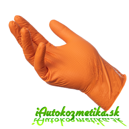 Nitrilové rukavice XXL oranžové 90Ks STRONG ROOKS OK-09.0007