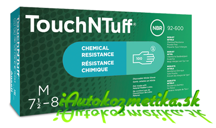 Nitrilové rukavice Zelené Touch N Tuff 92-600 - veľ. M 100ks