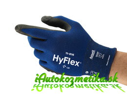 Ochranné rukavice HyFLEX nitrilové / nylon / spandex L 12párov