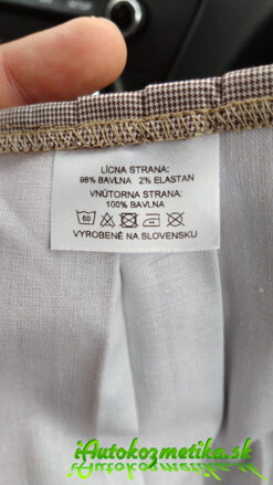 Ochranné rúško 2 vrstvové bavlnené