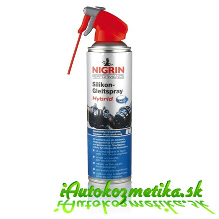 NIGRIN Silikónový olej v spreji HyBrid 500ml