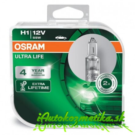 Osram H1 12V 55W Ultra life Box