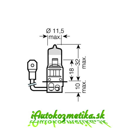 Osram H3 12V 55W Original 1Ks