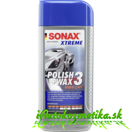 SONAX Xtreme - Polish & Wax 3 500ml