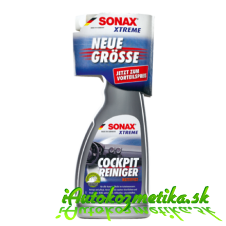 SONAX Xtreme - Čistič prístrojovej dosky - MATNÝ 500ml