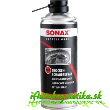 Suché mazivo s teflónom SONAX Professional 400ml