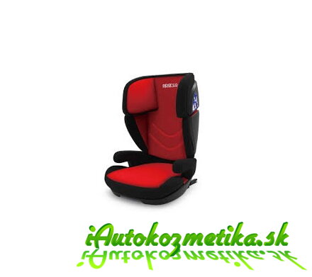 Autosedačka SPARCO 15-36Kg, ISOFIX, červeno-čierna.