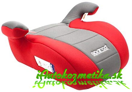 Detský podsedák SPARCO 15-36Kg - Červeno-šedý