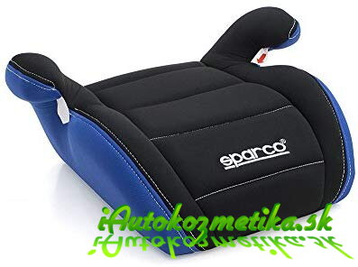 Detský podsedák SPARCO 15-36Kg - Čierno-modrý