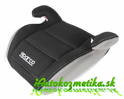 Detský podsedák SPARCO 15-36Kg - Čierno-šedý