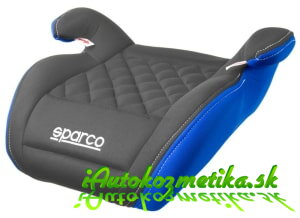 Detský podsedák SPARCO 15-36Kg - Šedo-modrý