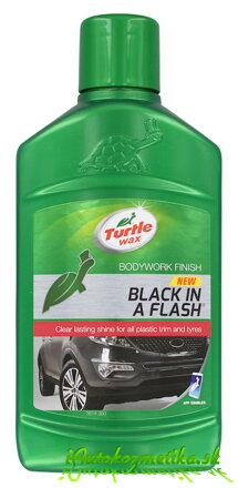 Turtle Wax Black In a Flash Gel 300ml