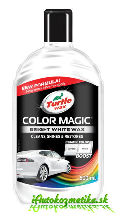 Turtle Wax Color Magic Bright White Wax 500ml 