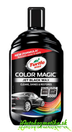 Turtle Wax Color Magic Jet Black Wax 500ml