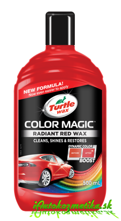 Turtle Wax Color Magic Radiant Red Wax 500ml