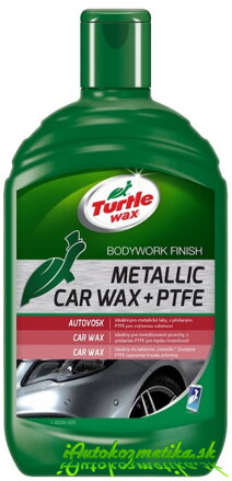 Turtle Wax GL Metallic Wax + PTFE - leštenka na metalízu 500ml