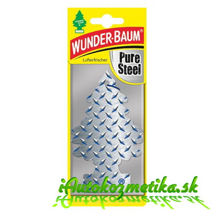 Wunder-Baum PURE STEEL - osviežovač